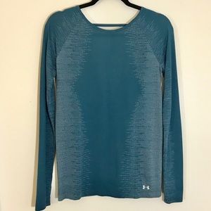 ✨NWT✨Under Armour Turquoise Long Sleeved Workout